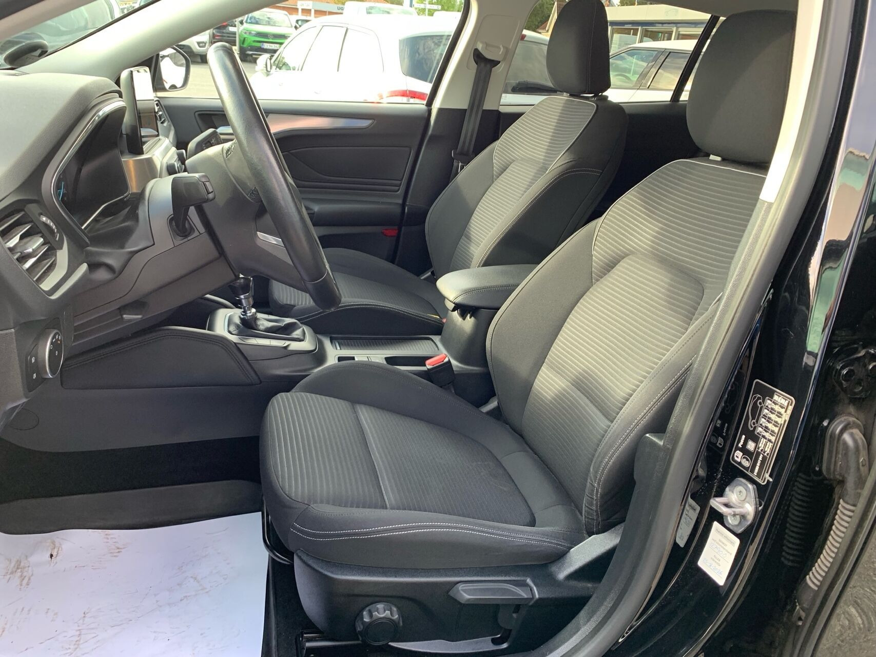 Sort Ford Focus fra 2019