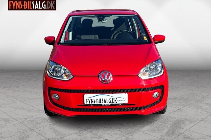 Rød VW UP! fra 2014