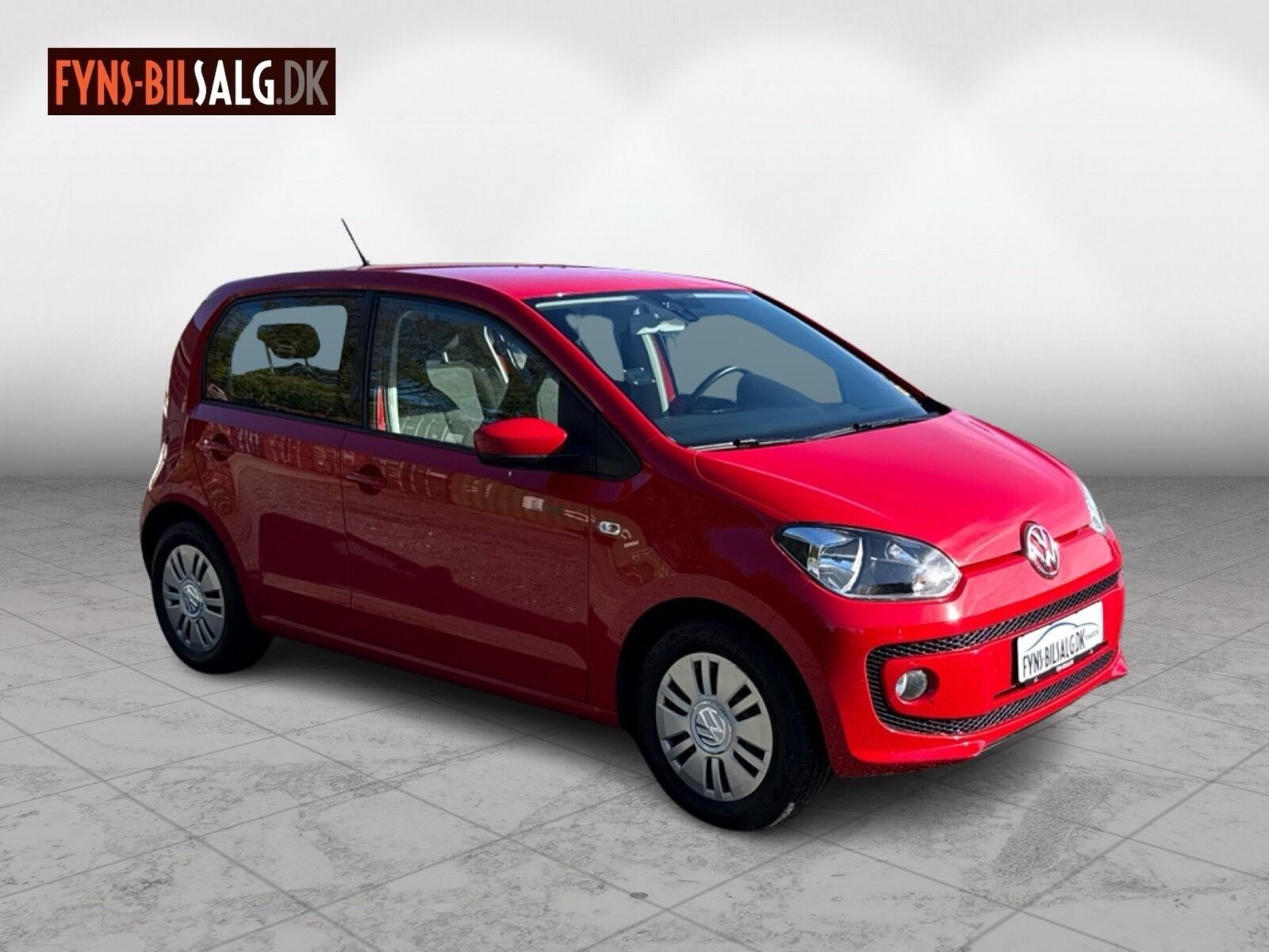 Rød VW UP! fra 2014