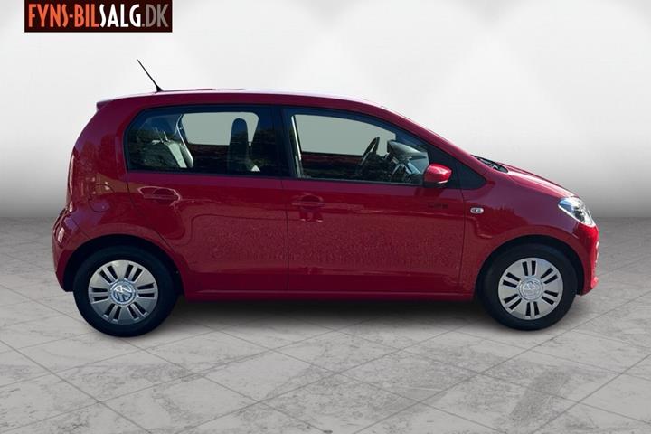Rød VW UP! fra 2014