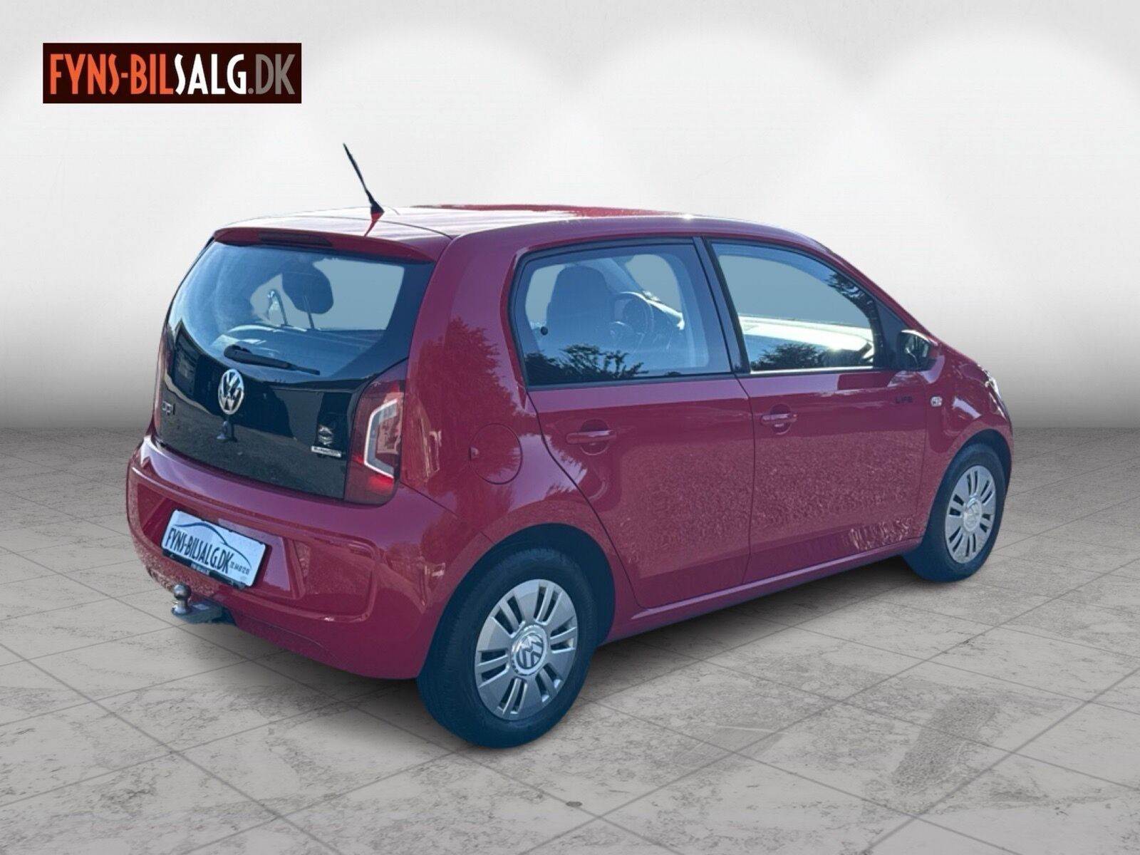 Rød VW UP! fra 2014