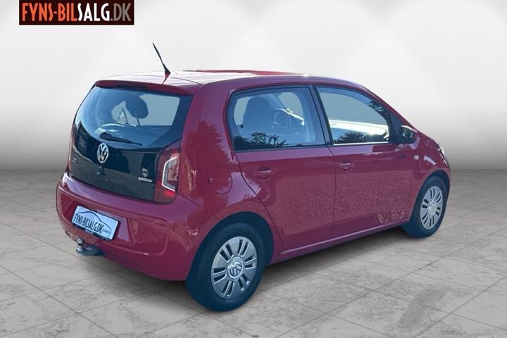 Rød VW UP! fra 2014