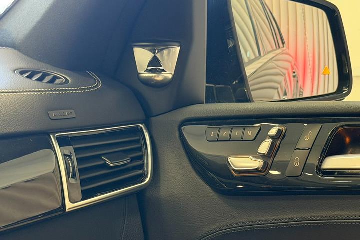 Blå Mercedes GLS63 fra 2018