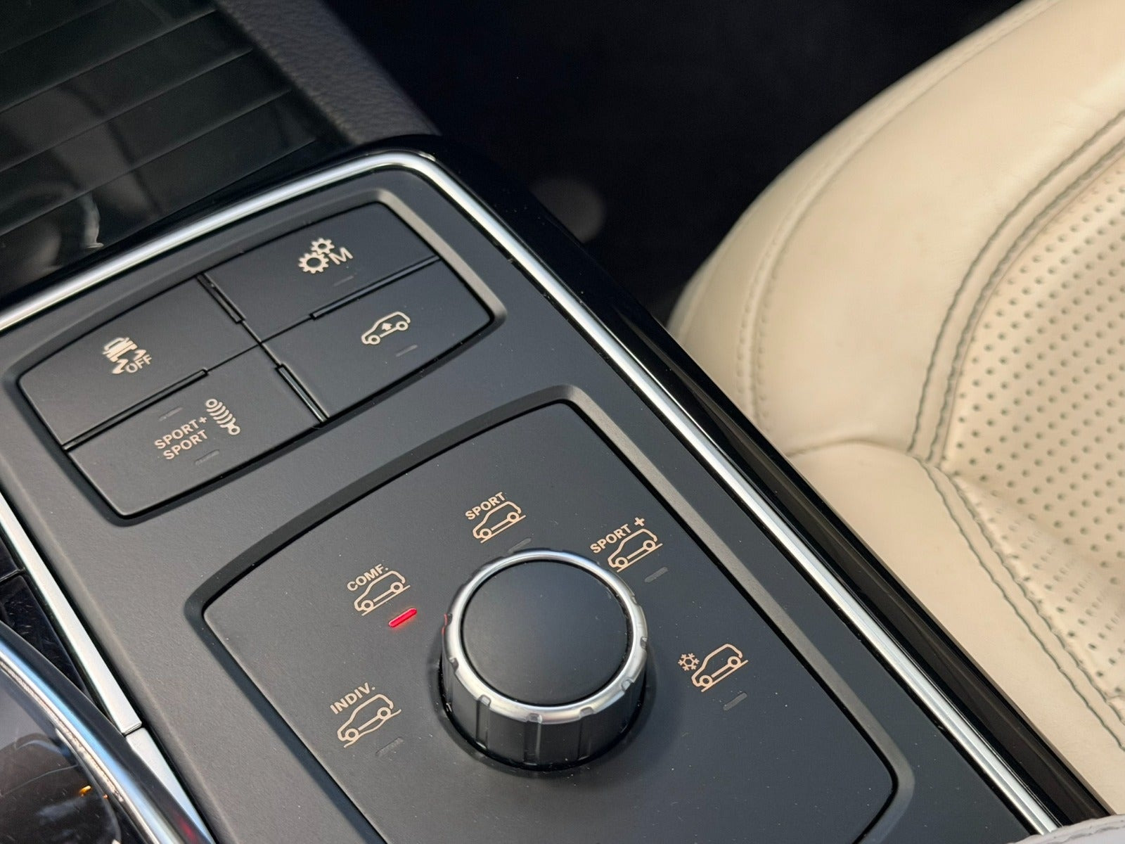 Blå Mercedes GLS63 fra 2018
