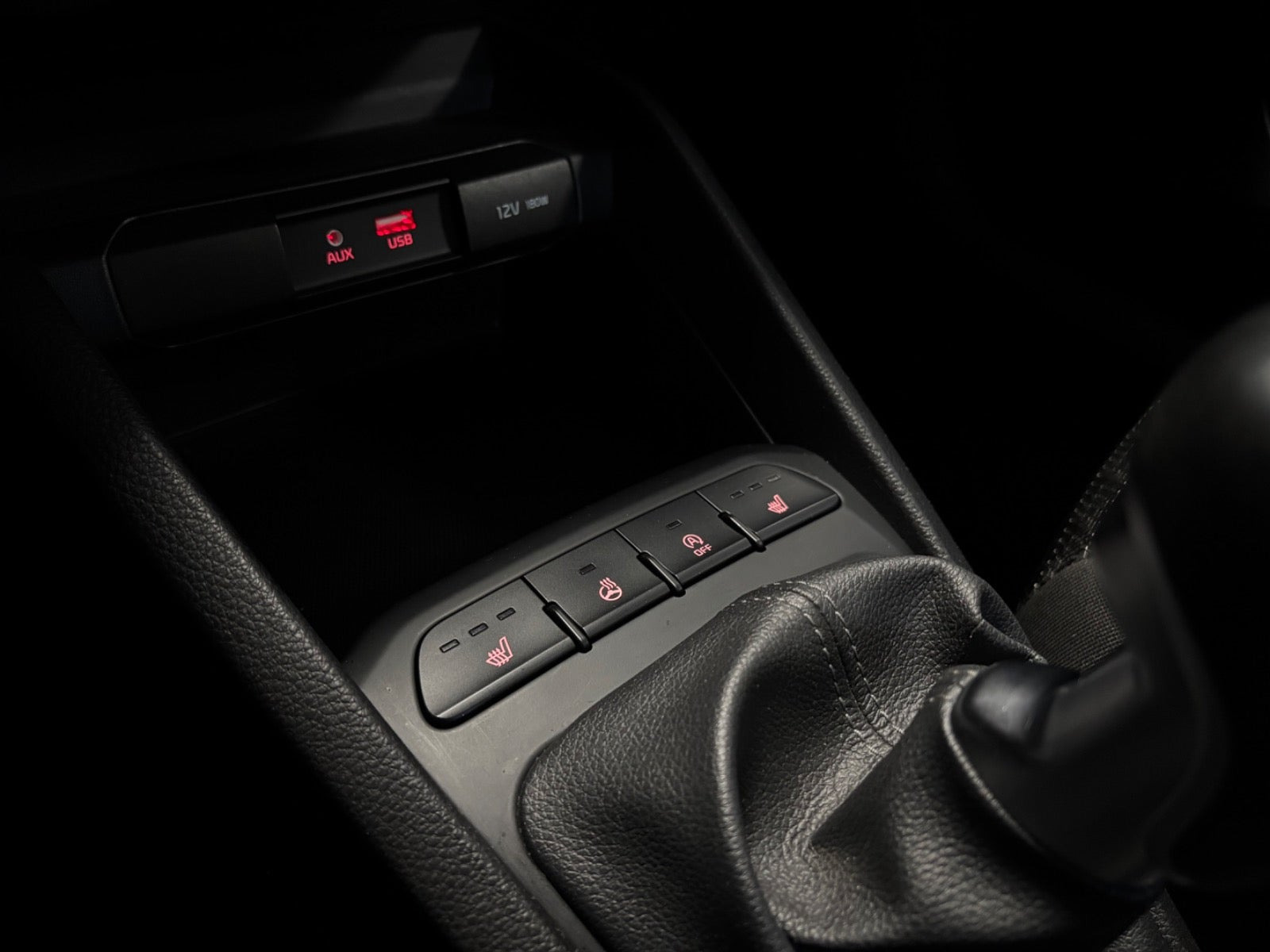 Sort Kia Rio fra 2018