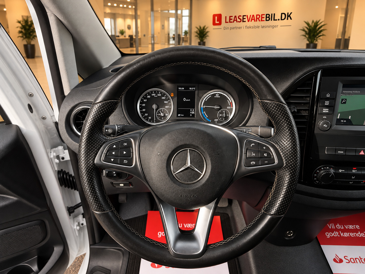 Hvid Mercedes eVito 112 fra 2022