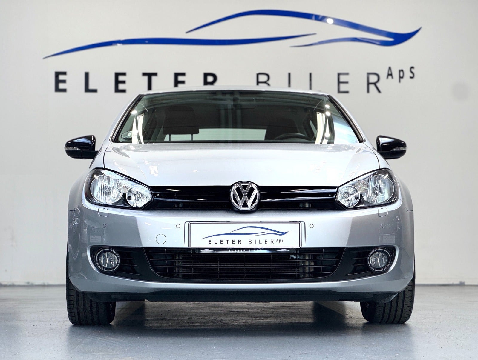 Sølv VW Golf VI fra 2012