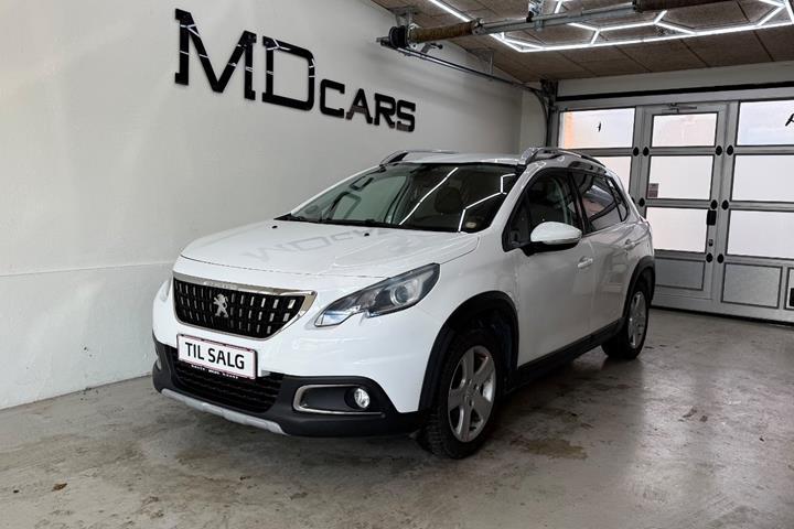 Hvid Peugeot 2008 fra 2019