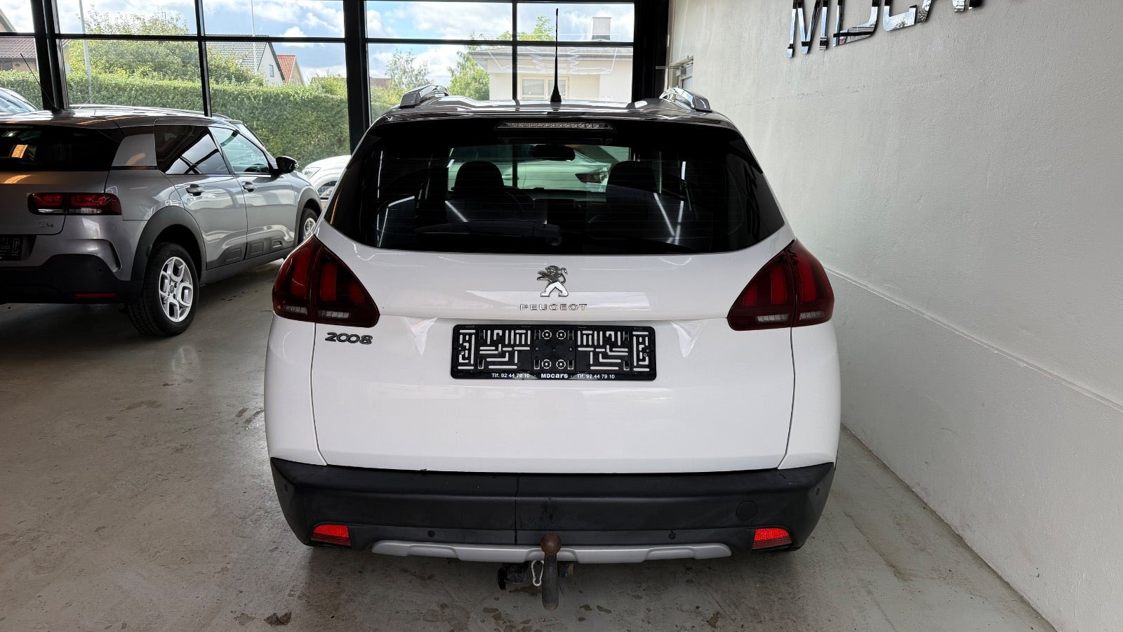 Hvid Peugeot 2008 fra 2019