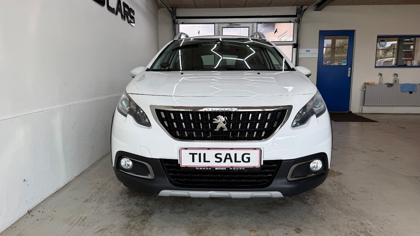 Hvid Peugeot 2008 fra 2019
