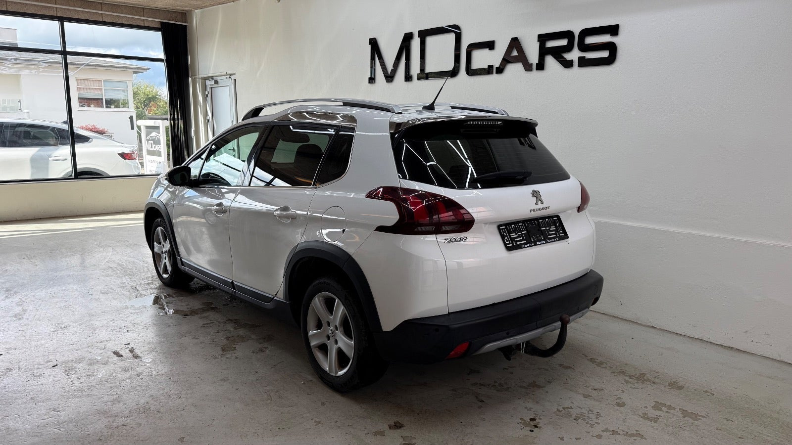 Hvid Peugeot 2008 fra 2019