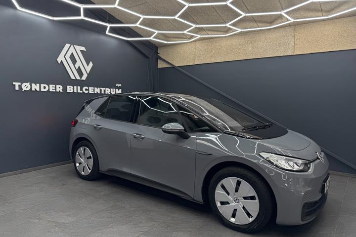 Grå VW ID.3 fra 2023