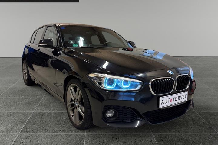 Sort BMW 118d fra 2018