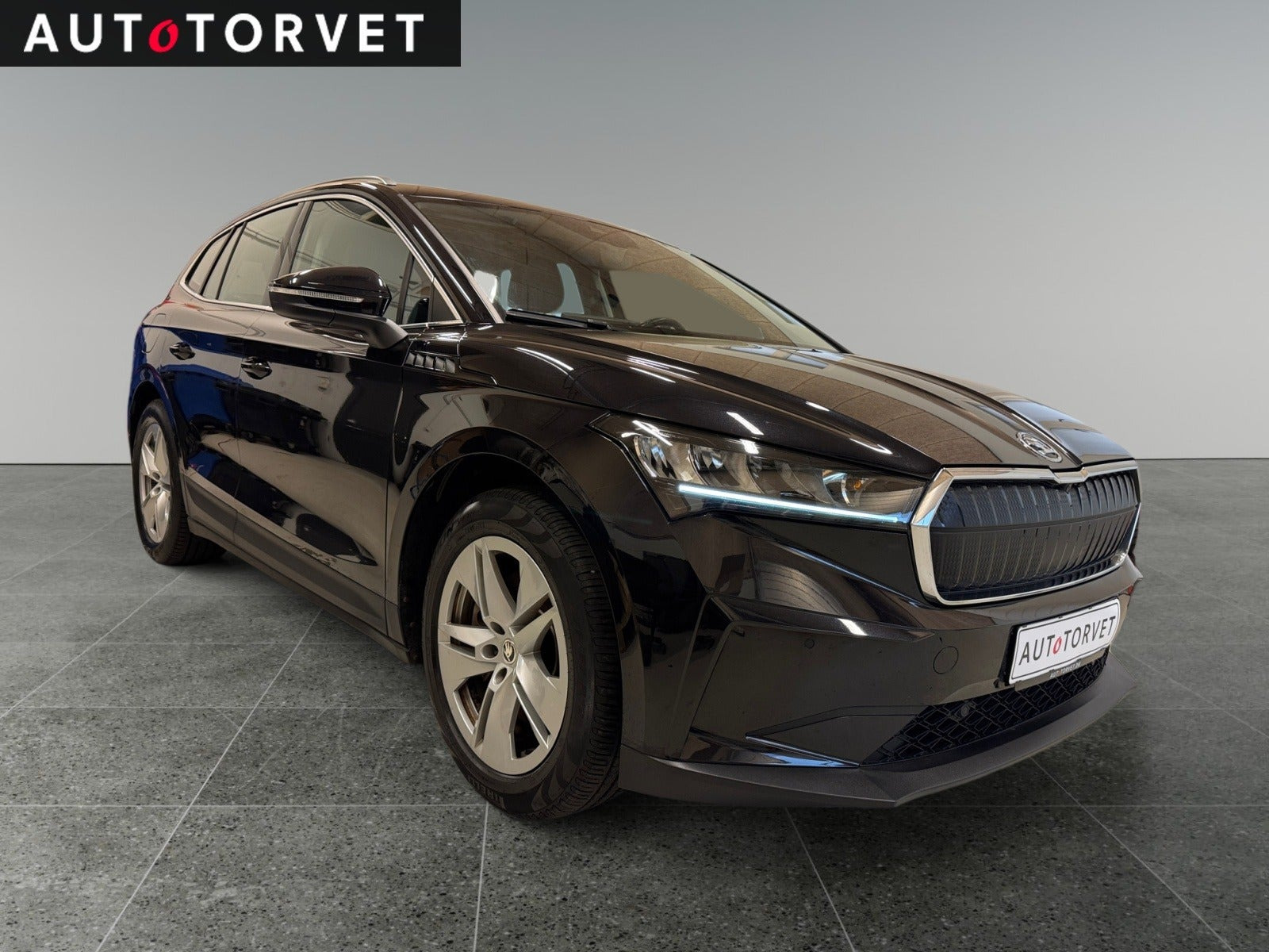 Sort Skoda Enyaq fra 2022