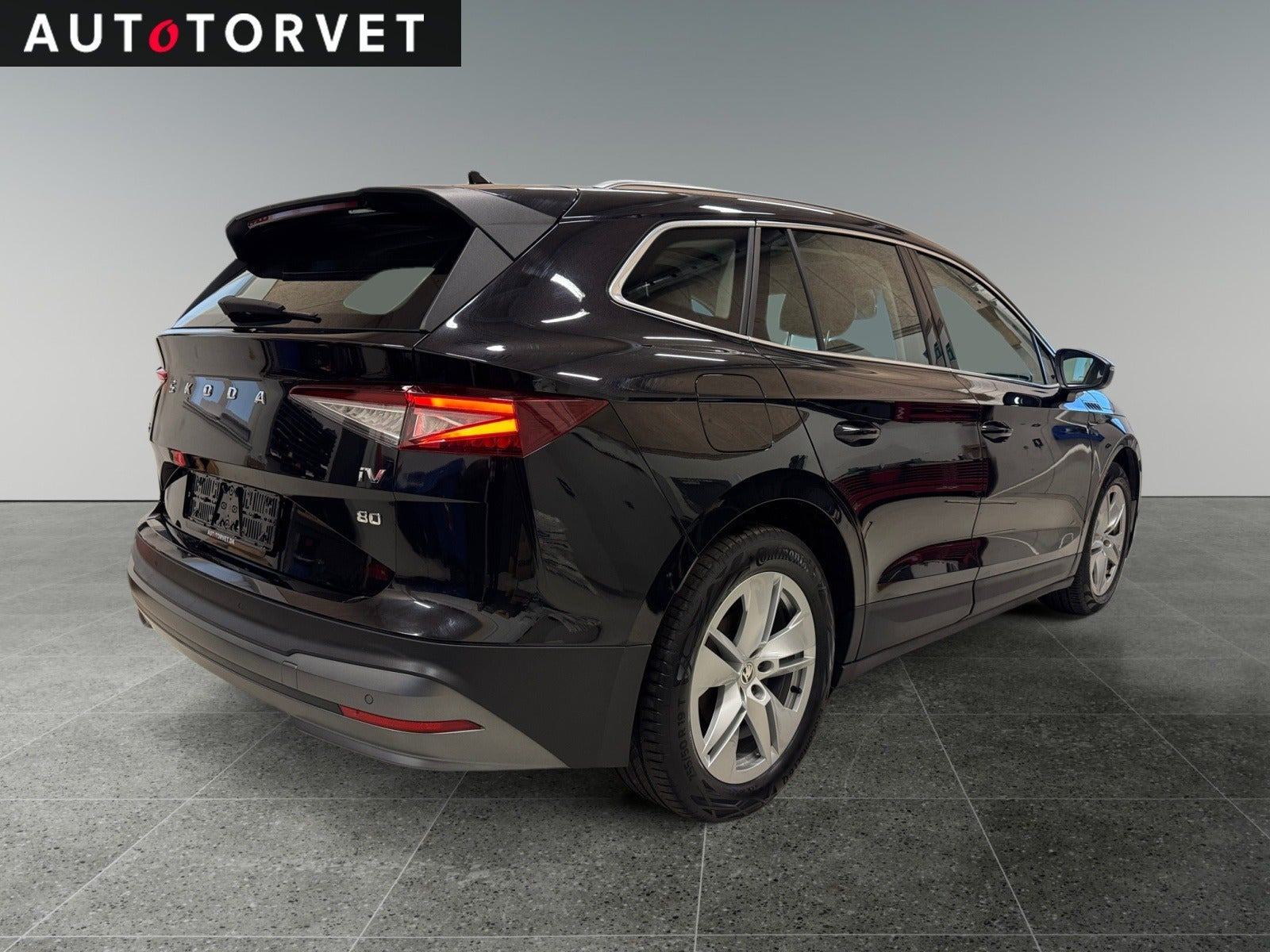 Sort Skoda Enyaq fra 2022