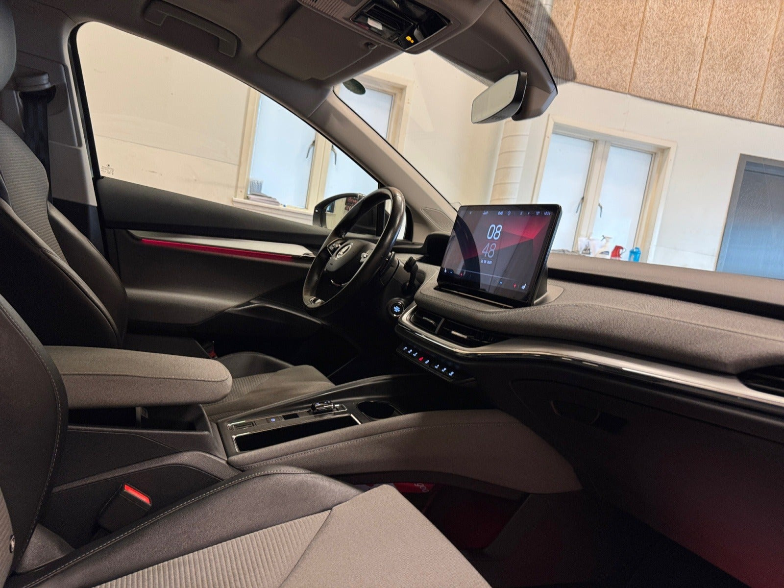 Sort Skoda Enyaq fra 2022