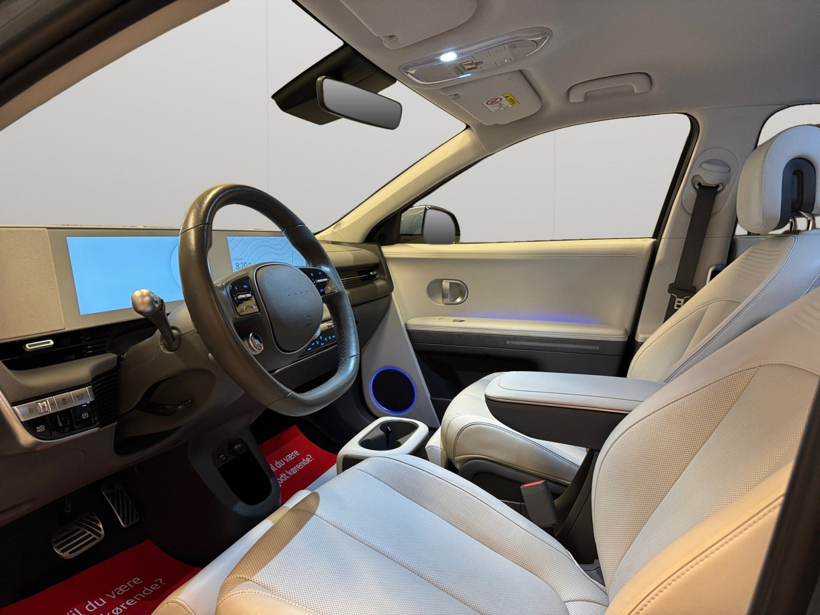 Blå Hyundai Ioniq 5 fra 2022