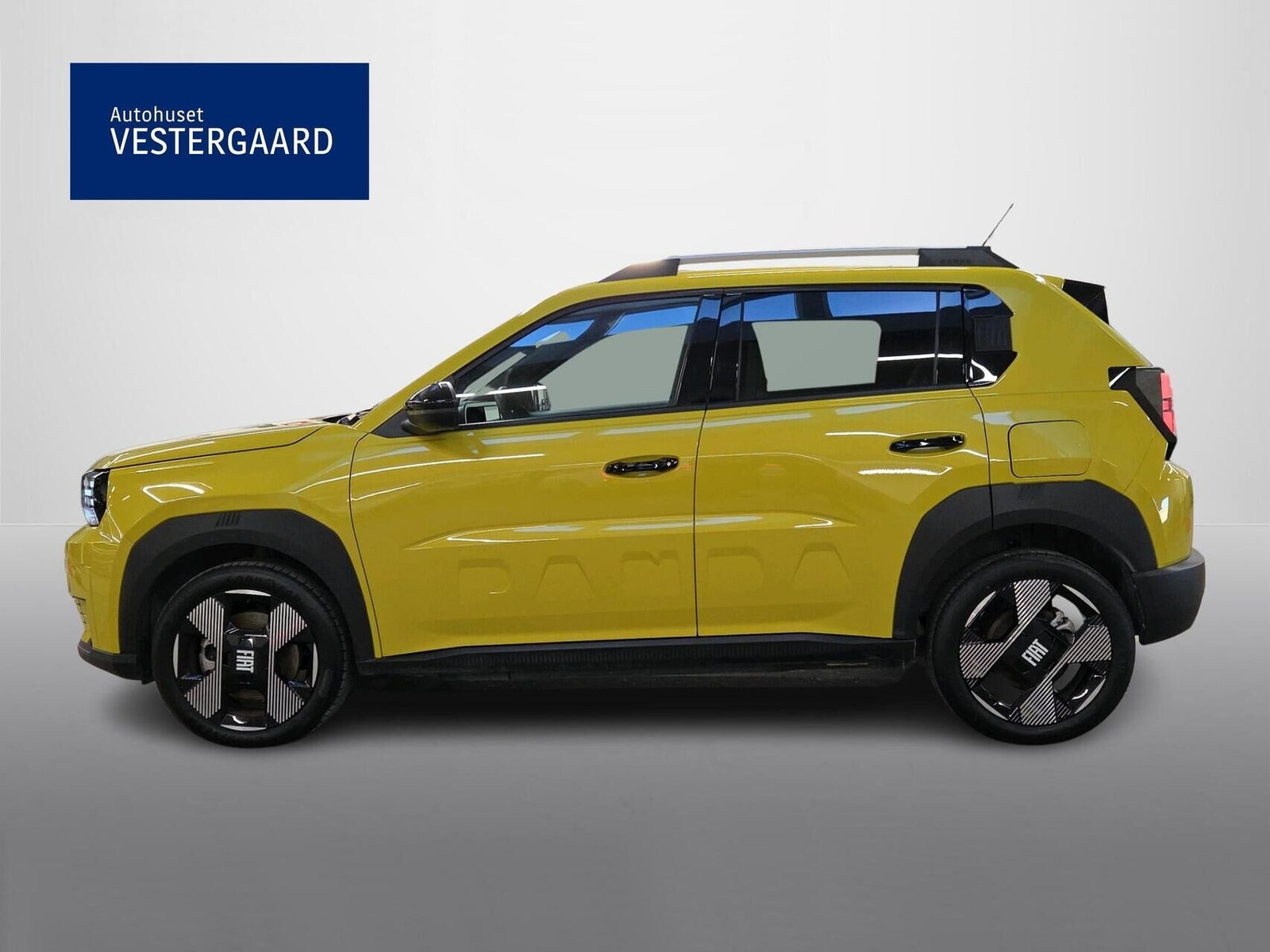 Gul Fiat Grande Panda fra 2025