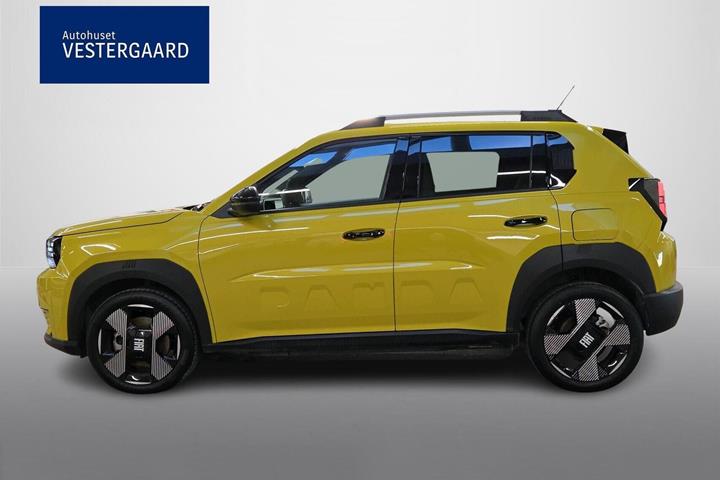 Gul Fiat Grande Panda fra 2025