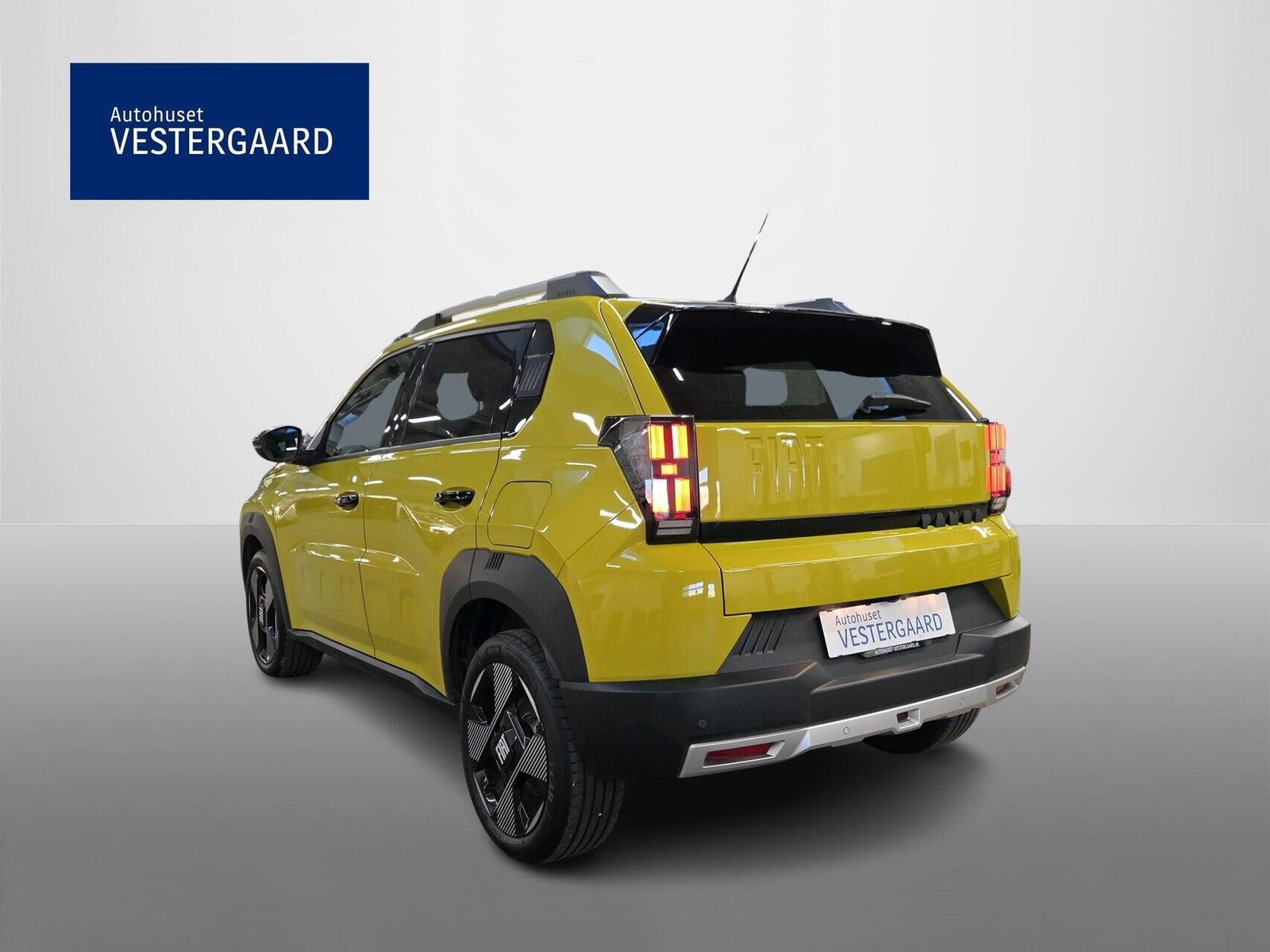 Gul Fiat Grande Panda fra 2025