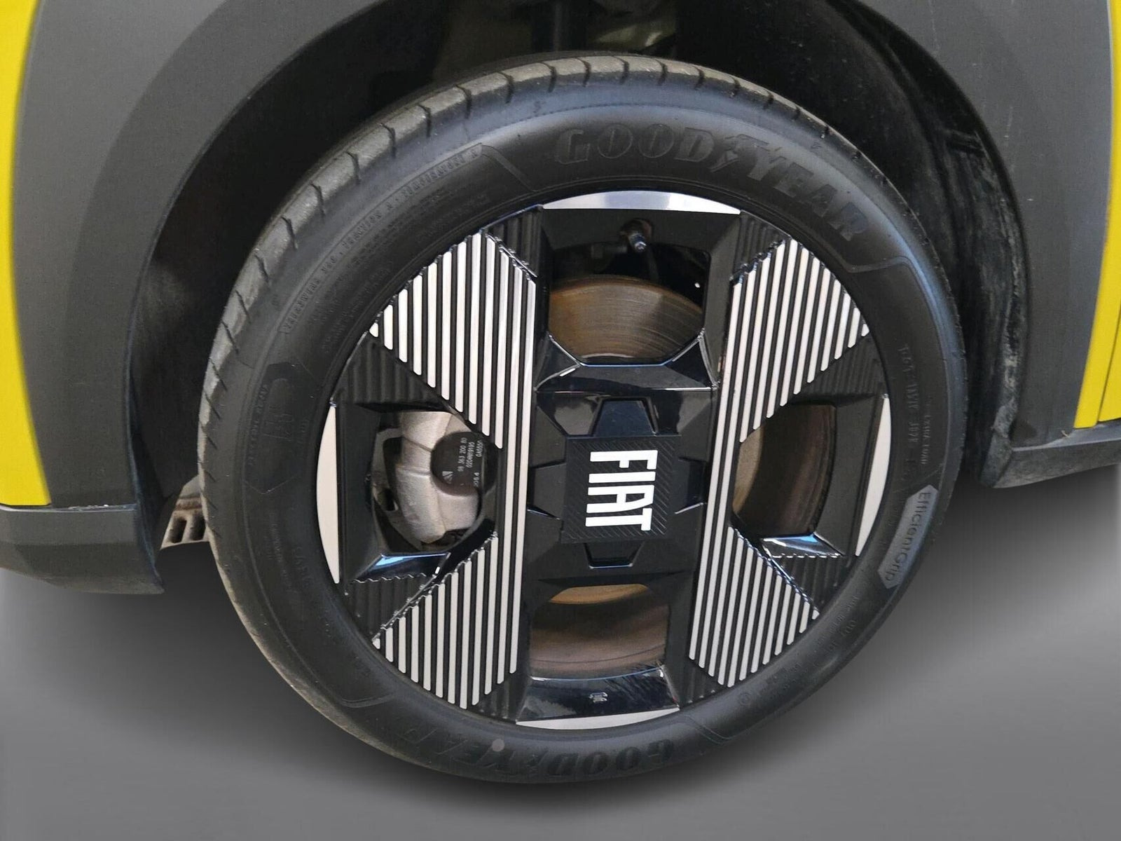 Gul Fiat Grande Panda fra 2025