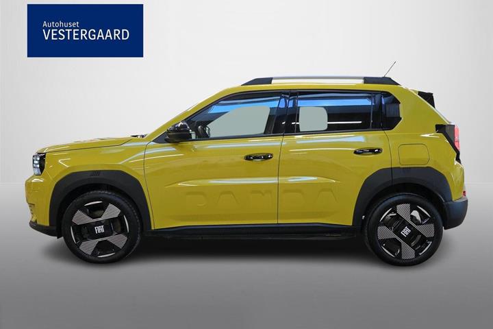 Gul Fiat Grande Panda fra 2025
