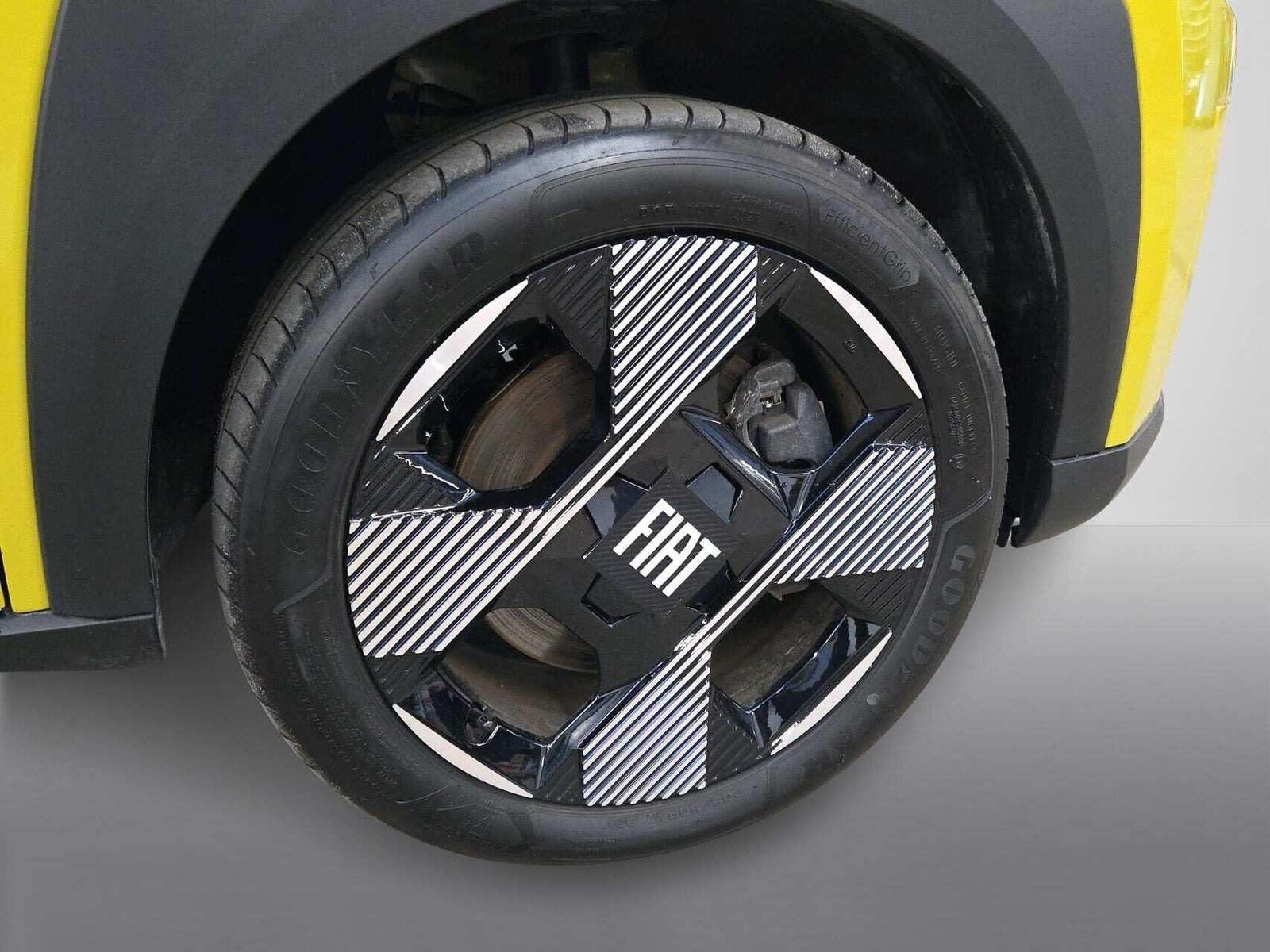 Gul Fiat Grande Panda fra 2025
