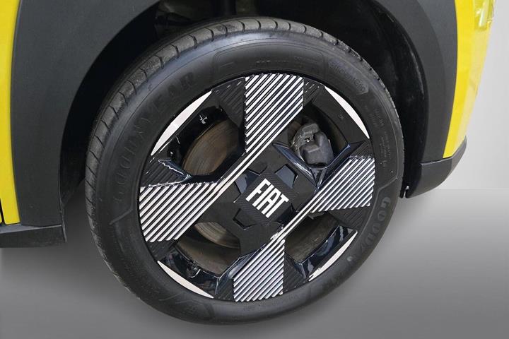 Gul Fiat Grande Panda fra 2025