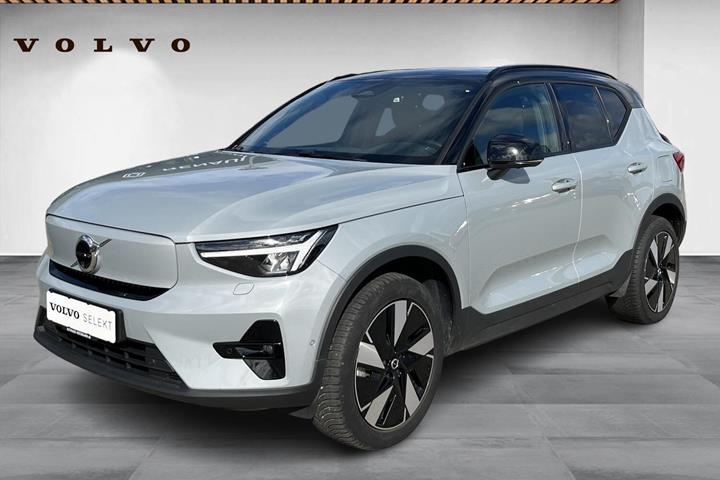 Grå Volvo EX40 fra 2025