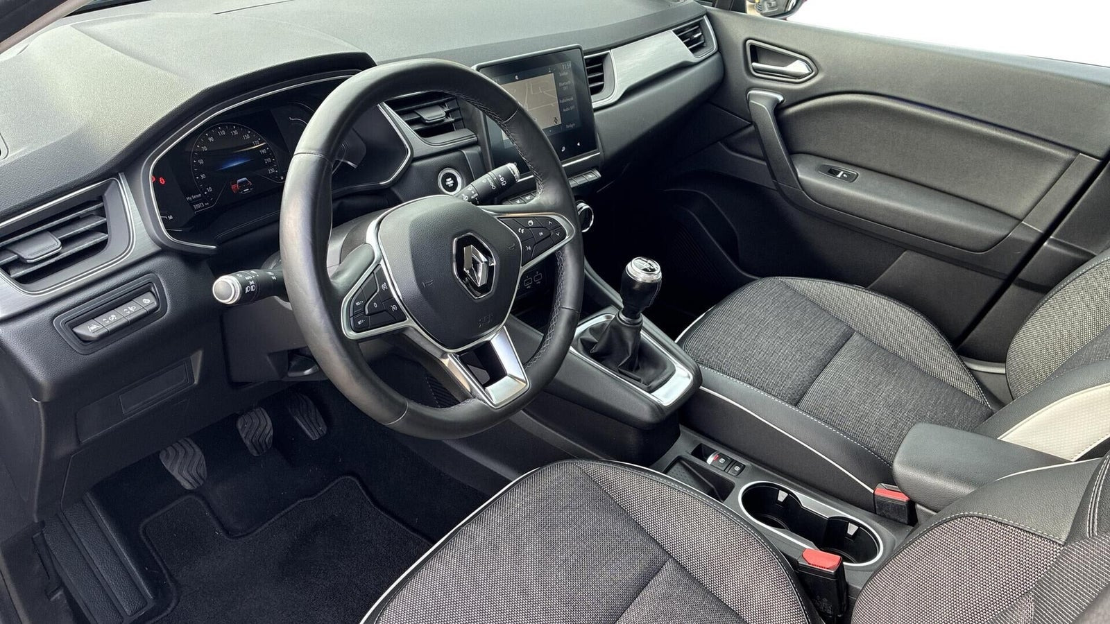 Sort Renault Captur fra 2020