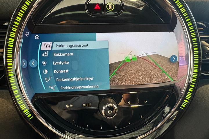 Sort Mini Cooper SE fra 2023