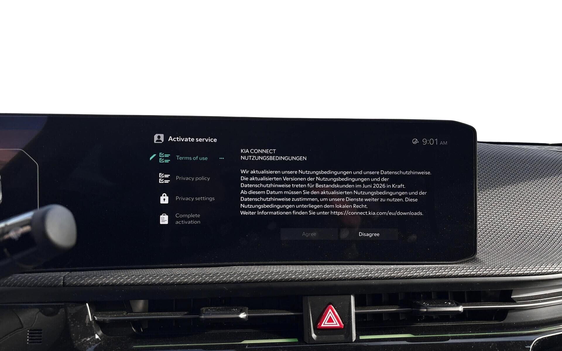 Grå Kia EV6 fra 2025