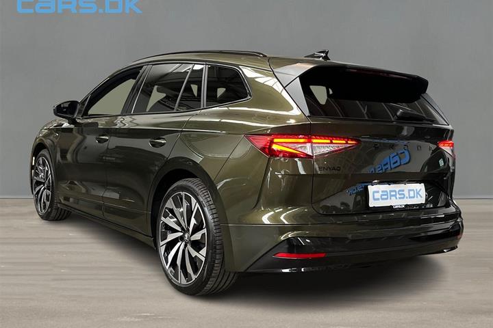 Grøn Skoda Enyaq fra 2026