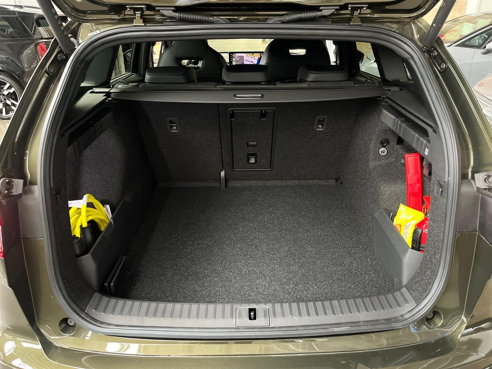 Grøn Skoda Enyaq fra 2026