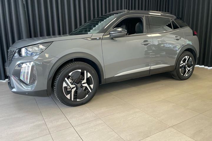 Grå Peugeot e-2008 fra 2026