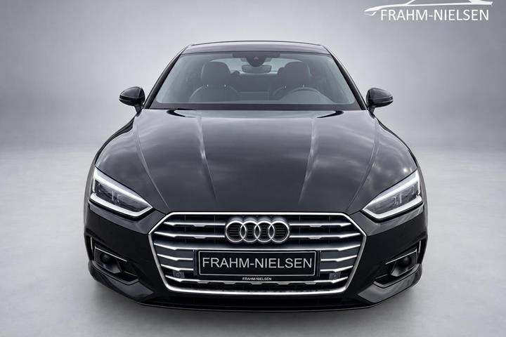 Sort Audi A5 fra 2018