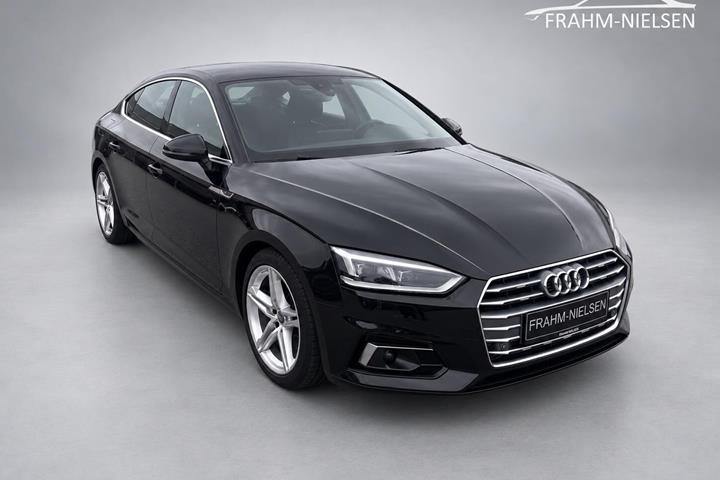 Sort Audi A5 fra 2018