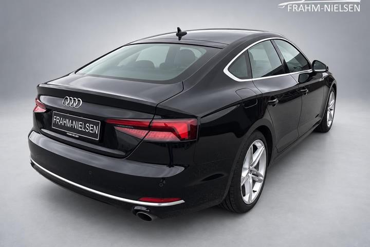 Sort Audi A5 fra 2018