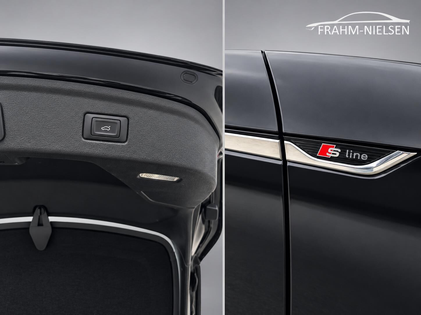 Sort Audi A5 fra 2018