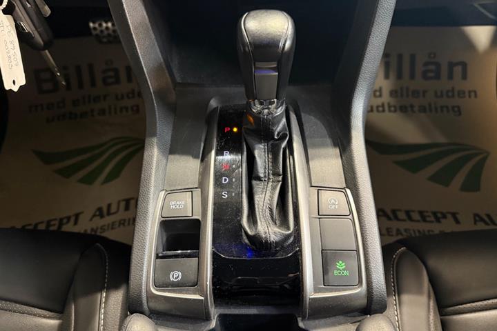 Hvid Honda Civic fra 2018