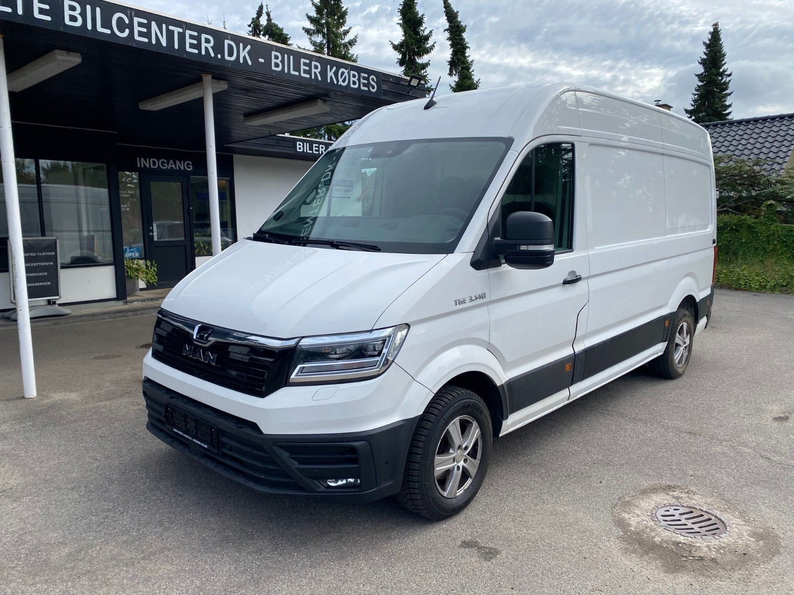 Hvid MAN eTGE fra 2019