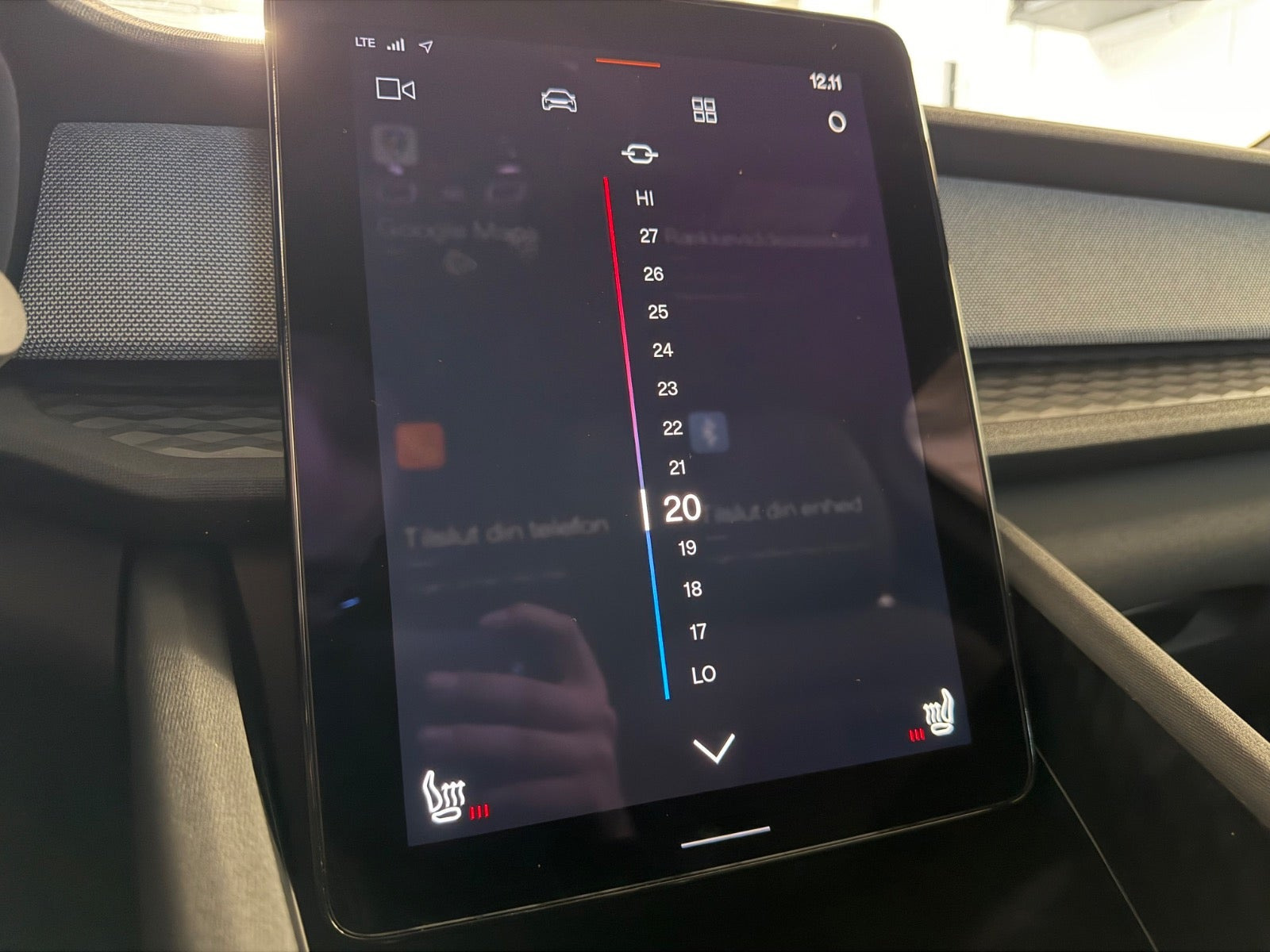 Grå Polestar 2 fra 2022