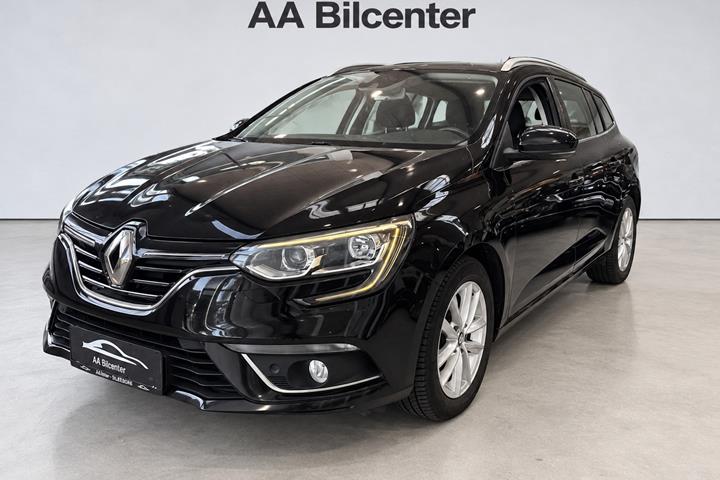 Sort Renault Megane IV fra 2018 set udefra