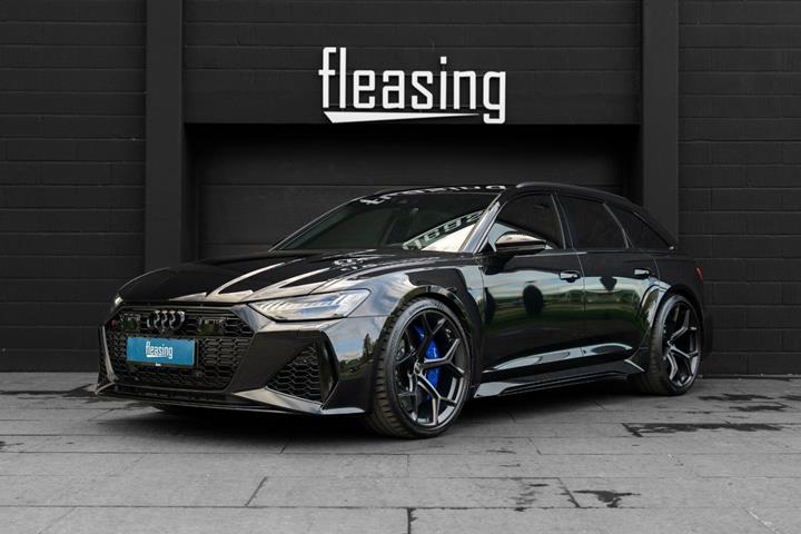 Sort Audi RS6 fra 2023