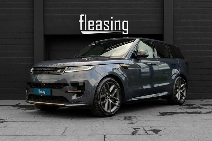 Blå Land Rover Range Rover sport fra 2024