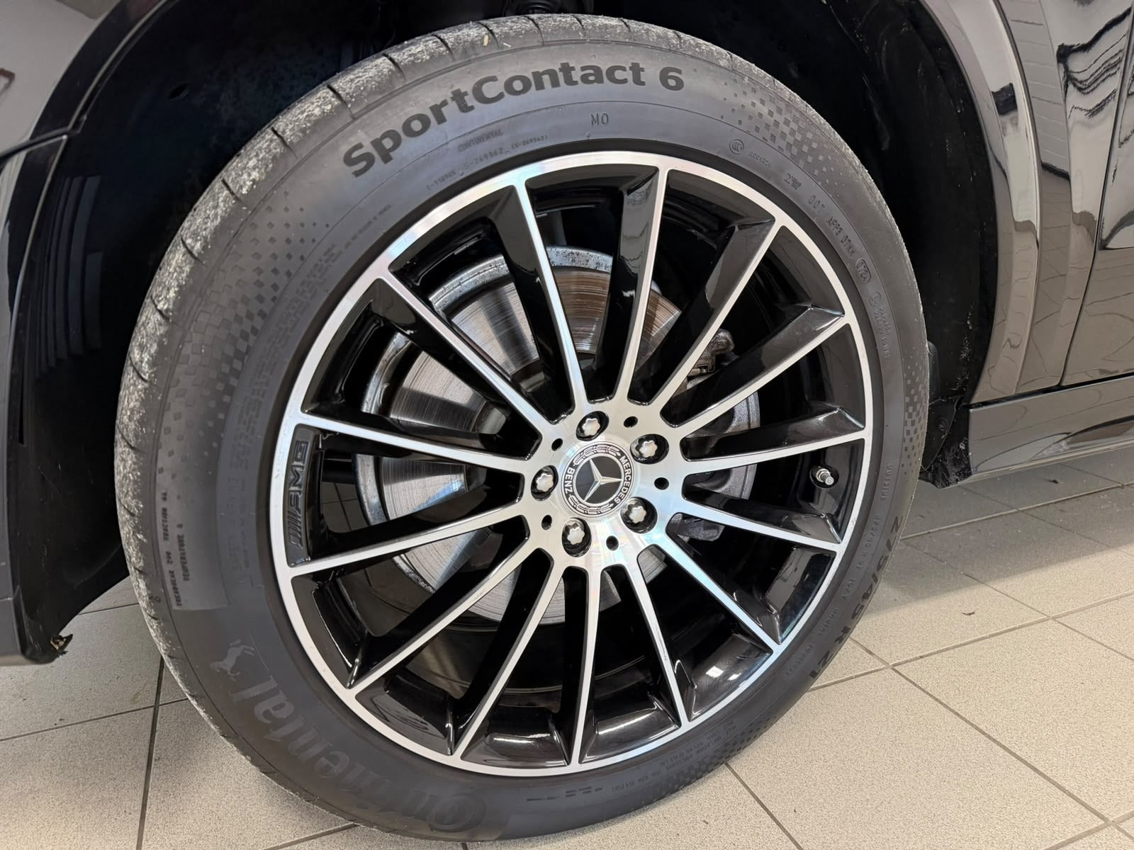 Sort Mercedes GLE350 de fra 2022