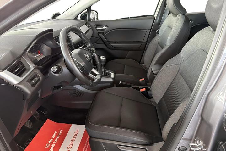 Grå Renault Captur fra 2020
