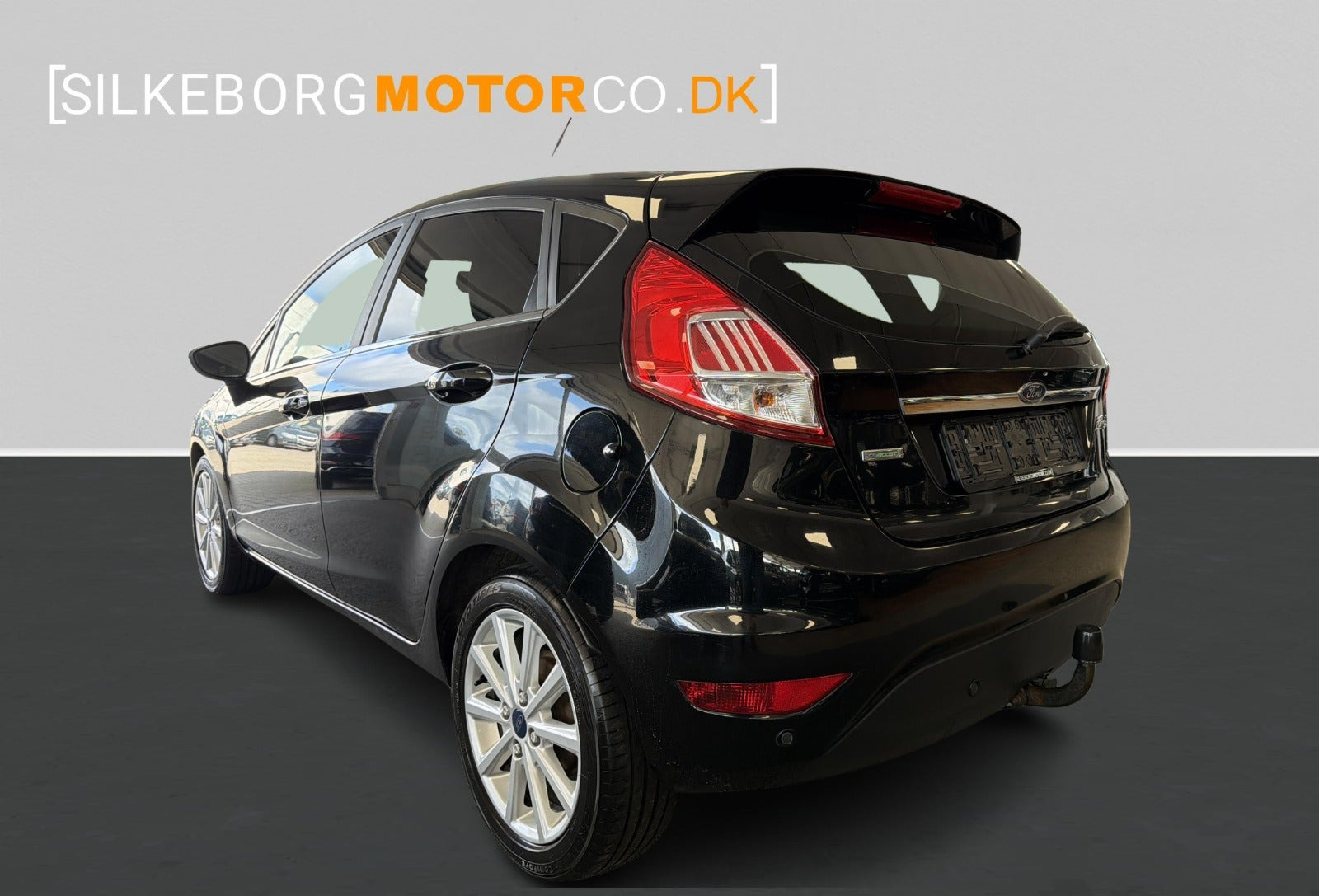 Sort Ford Fiesta fra 2016