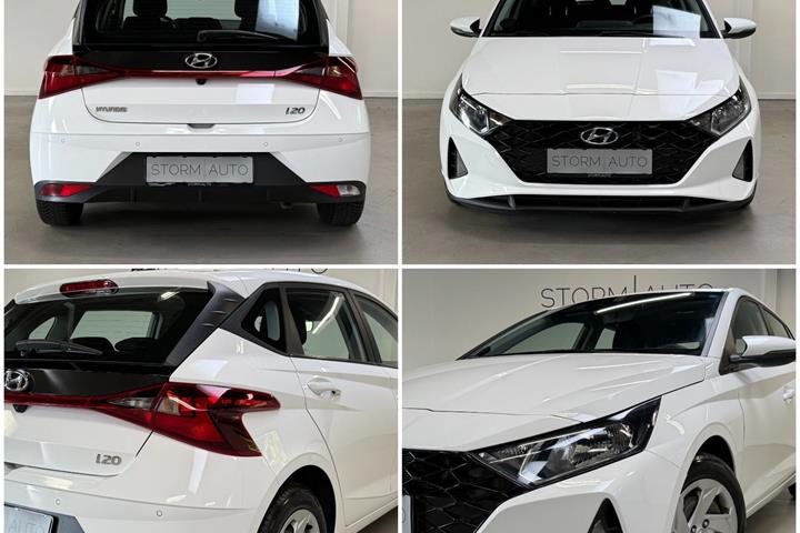 Hvid Hyundai i20 fra 2022