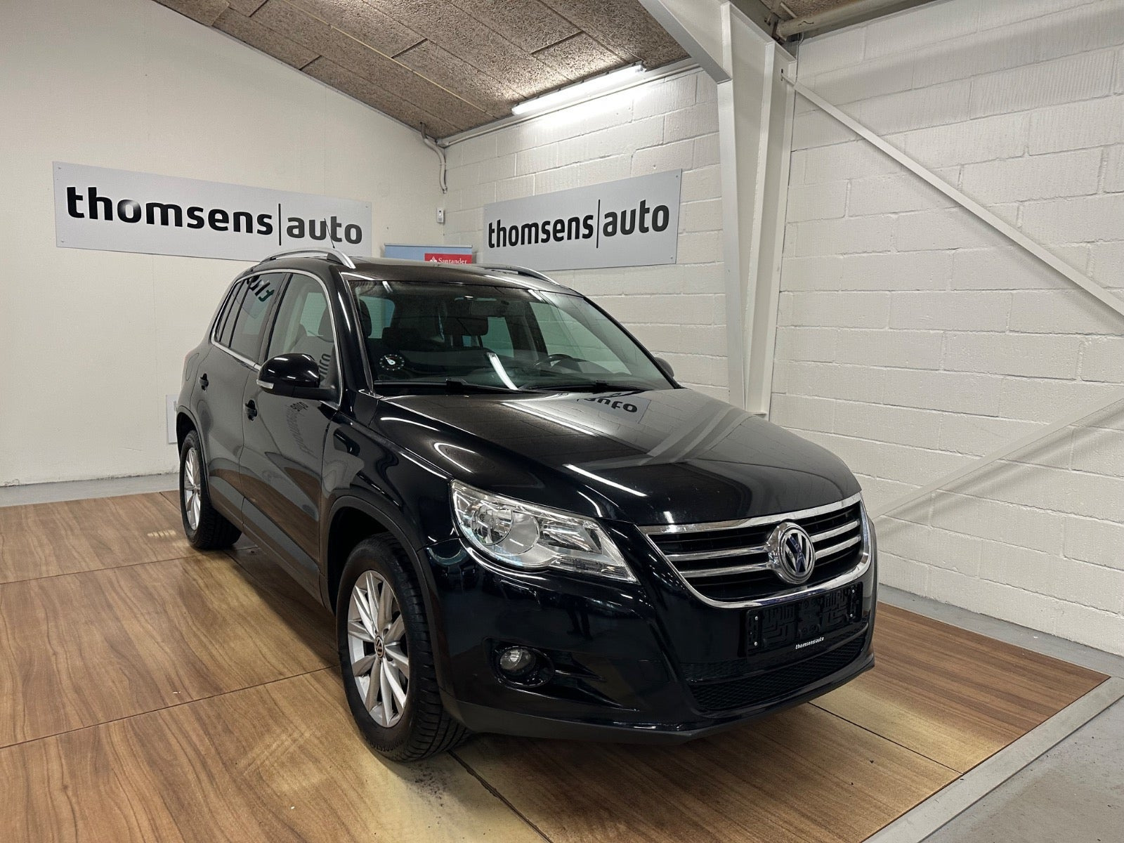 Sort VW Tiguan fra 2008
